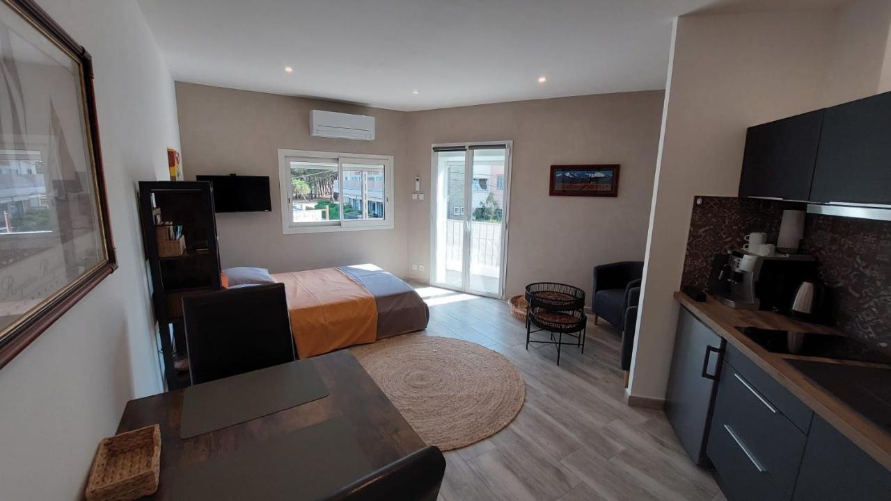 Sur La Plage, Super Studio Avec Vue Sur La Mer Plage d'Argeles Exterior foto